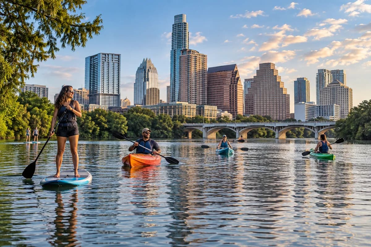 Representative view for Lady Bird Lake Experience in Austin