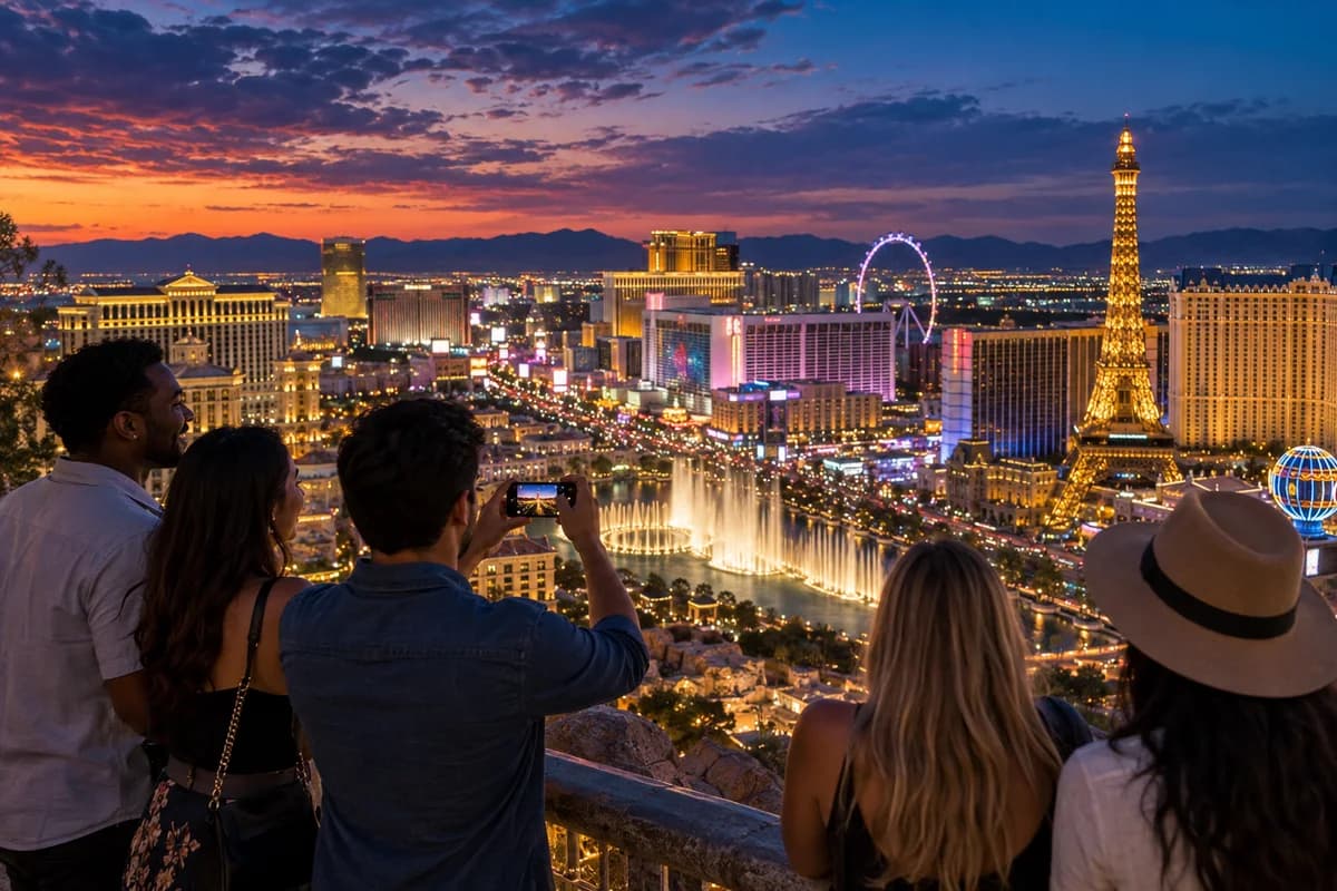 Representative view for The Strip & Downtown in One Route in Las Vegas