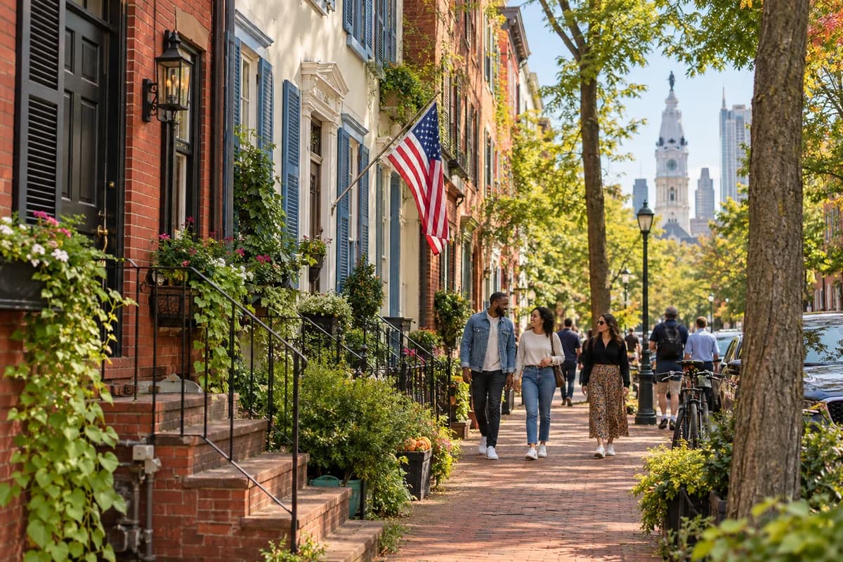 Representative view for South Street Neighborhood Walk in Philadelphia