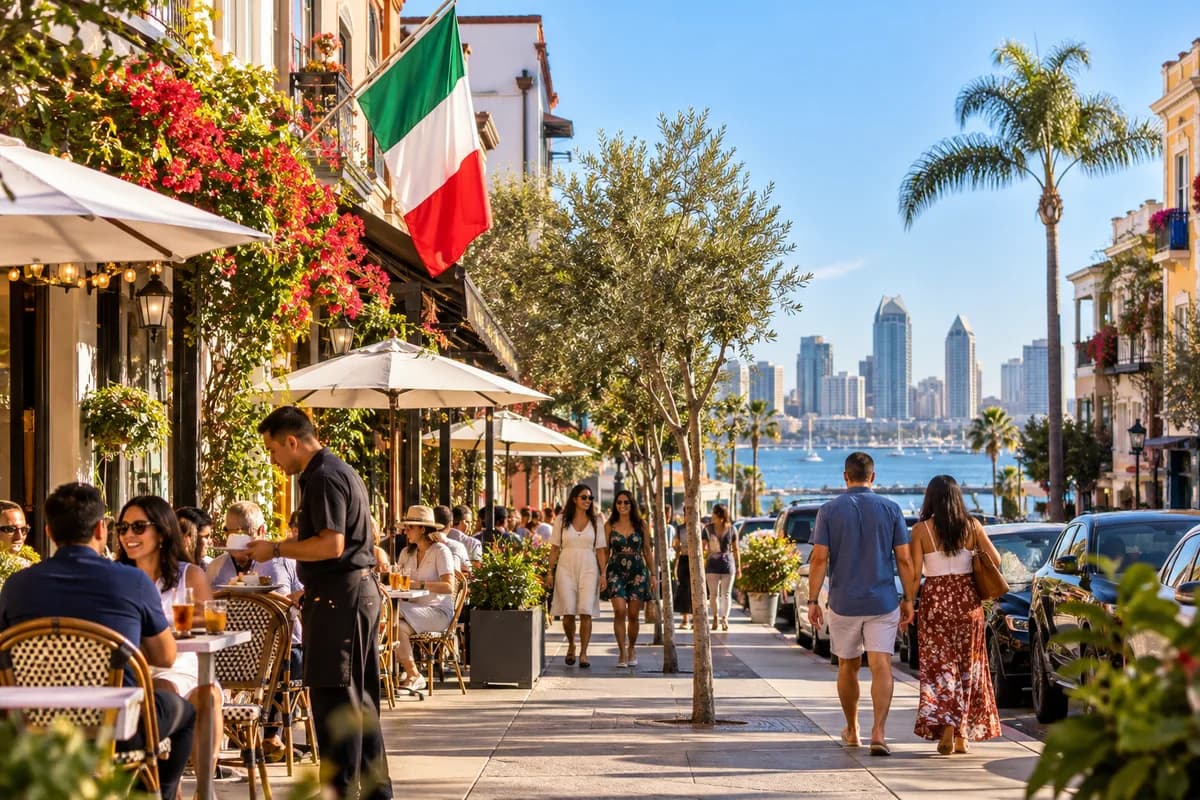 Representative view for Gaslamp Quarter Walk in San Diego